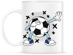 printfashion Focilabda - Bögre - Fehér (13503510)