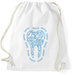 printfashion Dentist - Sportzsák, Tornazsák - Fehér (7235426)