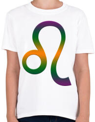 printfashion Oroszlán - Gyerek póló - Fehér (4116196)