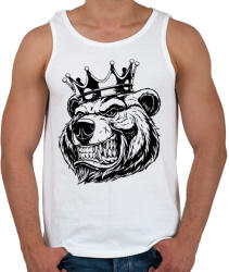 printfashion The bearking - Férfi atléta - Fehér (2377052)