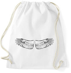 printfashion Angyalszárny (nyitott) - Sportzsák, Tornazsák - Fehér (15470893)