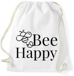 printfashion Bee Happy - Sportzsák, Tornazsák - Fehér (11335550)