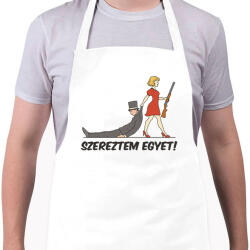 printfashion Szereztem egyet - Kötény - Fehér (6158929)