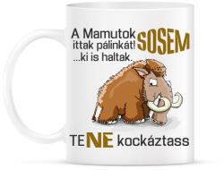 printfashion a mamutok sosem - Bögre - Fehér (2083570)