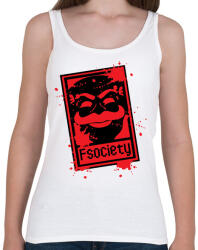 printfashion Fsociety - Női atléta - Fehér (347783)