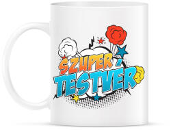 printfashion Szuper tesó - Bögre - Fehér (2141754)