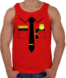 printfashion Legénybúcsú PD - Férfi atléta - Piros (5183866)