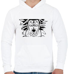 printfashion Dragon Ball - Férfi kapucnis pulóver - Fehér (14986363)