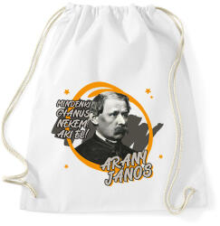 printfashion Arany János - Mindenki gyanús - Sportzsák, Tornazsák - Fehér (9956594)