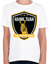 printfashion Hawk Tuah… Spit On That Thang - láma - Gyerek póló - Fehér (16231617)