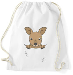 printfashion Kenguru bébi - Sportzsák, Tornazsák - Fehér (9612561)