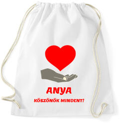 printfashion Anya köszönök mindent - Sportzsák, Tornazsák - Fehér (4829889)