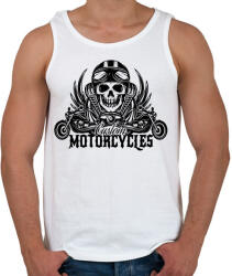 printfashion Motorcycle - Férfi atléta - Fehér (13733663)