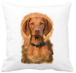 printfashion Magyar vizsla - Párnahuzat, Díszpárnahuzat - Fehér (1216654)