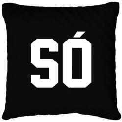 printfashion Só Bors páros 1 - Párnahuzat, Díszpárnahuzat - Fekete (6070257)