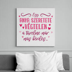 printfashion Az már más kérdés - Vászonkép - Fehér (16033763)