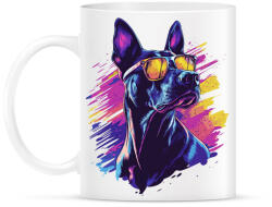printfashion Menő Doberman - Bögre - Fehér (16702856)