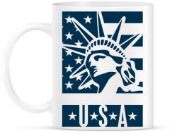 printfashion american - Bögre - Fehér (4652537)