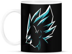 printfashion Super Saiyan Vegeta - Bögre - Fekete (793513)