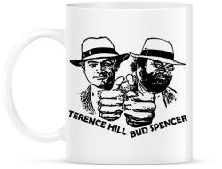 printfashion Bud Spencer és Ternce Hill - Bögre - Fehér (7136605)