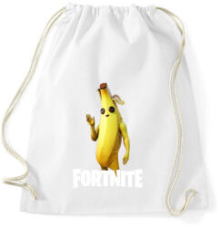 printfashion fortnite banana - Sportzsák, Tornazsák - Fehér (13976491)