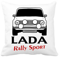 printfashion Lada rally - Párnahuzat, Díszpárnahuzat - Fehér (7037572)