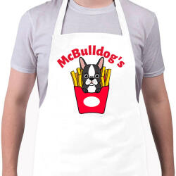 printfashion mcbulldog - Kötény - Fehér (10883253)