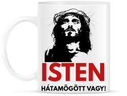 printfashion isten hátamögött vagy! - Bögre - Fehér (2049135)