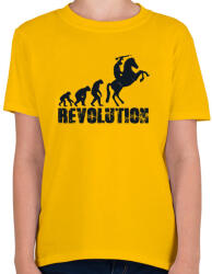 printfashion Forradalom - Gyerek póló - Sárga (295064)