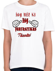 printfashion Tűzoltó - Gyerek póló - Fehér (15392115)