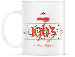 printfashion since-1963-red-black - Bögre - Fehér (790666)