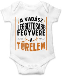 printfashion A legbiztosabb fegyver - Baba Body - Fehér (7493438)