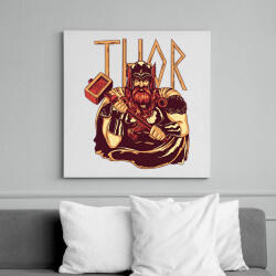 printfashion Thor - Vászonkép - Fehér (13220535)