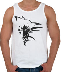 printfashion son goku dragon ball - Férfi atléta - Fehér (4621992)