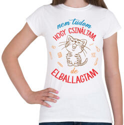 printfashion Nem tudom hogy - Női póló - Fehér (13566710)