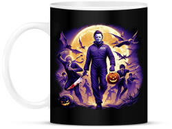 printfashion Halloween Michael Myers - Bögre - Fekete (16820252)
