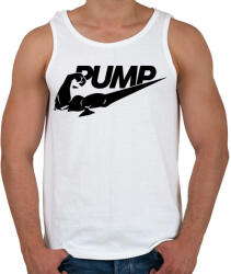 printfashion PUMP - Férfi atléta - Fehér (1081489)