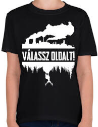 printfashion Válassz! - Gyerek póló - Fekete (2500719)