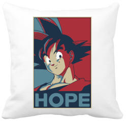 printfashion Songoku hope - Párnahuzat, Díszpárnahuzat - Fehér (908374)