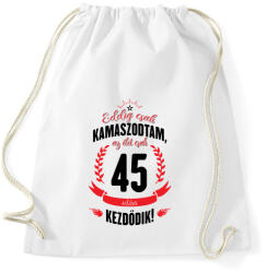 printfashion kamasz-45-black-red - Sportzsák, Tornazsák - Fehér (601318)
