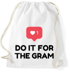 printfashion Do it for! - Sportzsák, Tornazsák - Fehér (2116486)