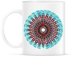 printfashion duo mandala - Bögre - Fehér (2905968)