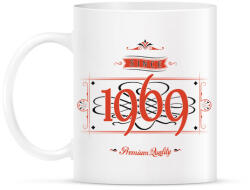 printfashion since-1969-red-black - Bögre - Fehér (790672)