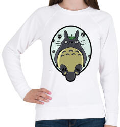 printfashion Totoro - Női pulóver - Fehér (13478588)