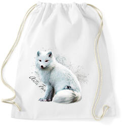printfashion artic fox - Sportzsák, Tornazsák - Fehér (1913647)