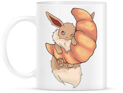 printfashion Eevee - Bögre - Fehér (13893980)