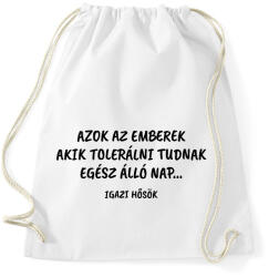 printfashion Azok az emberek - Sportzsák, Tornazsák - Fehér (16000604)
