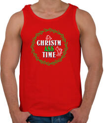 printfashion ChristmASS 6 - Férfi atléta - Piros (10143132)