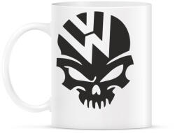 printfashion Volkswagen Skull - Bögre - Fehér (789839)