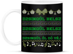 printfashion JINGLE BELLS 3 - Bögre - Fekete (10741710)